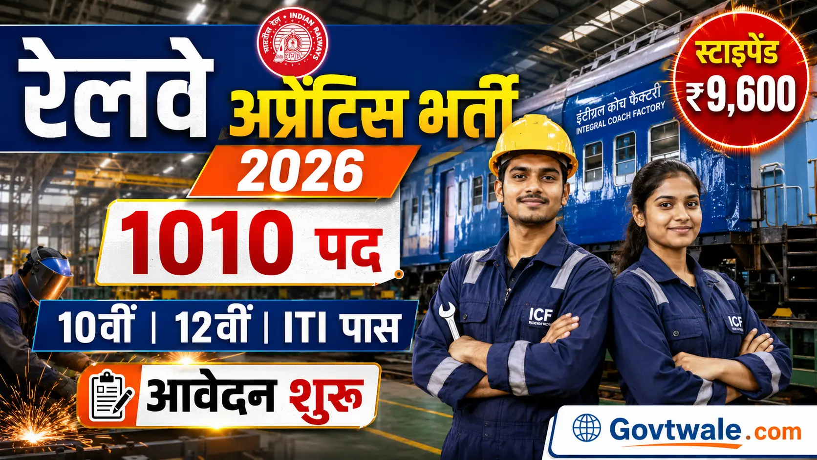 Railway ICF Apprentice 2026