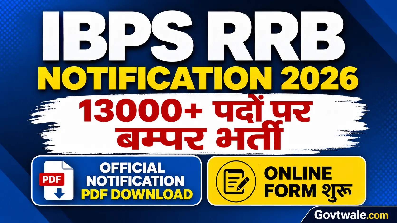 IBPS RRB Notification 2026