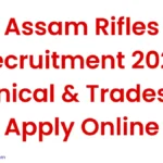Assam Rifles Recruitment 2026