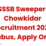DSSSB Sweeper & Chowkidar Recruitment 2026