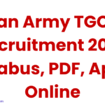 Indian Army TGC 145 Recruitment 2026 Syllabus